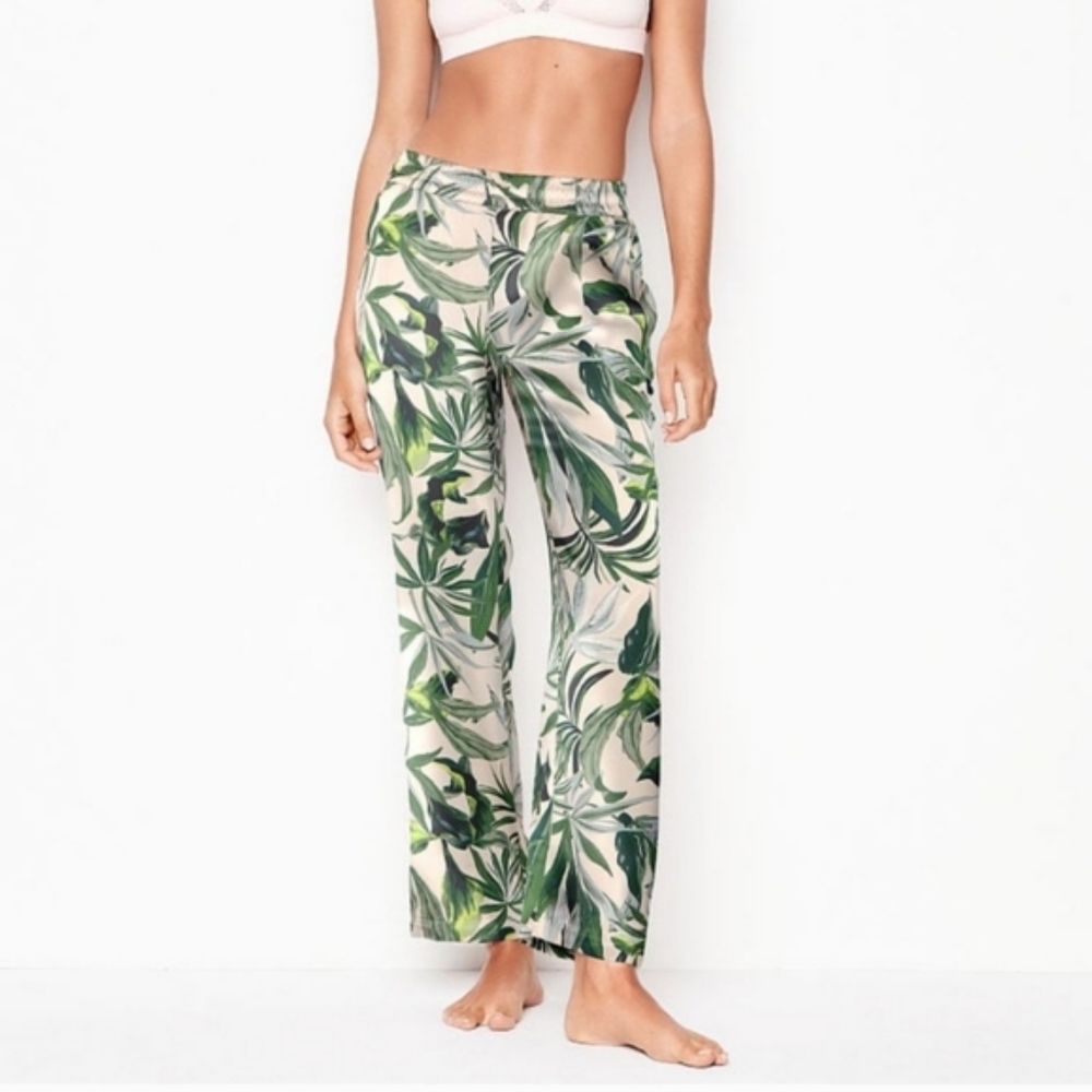 Victoria's Secret Palm Print PJ Pants